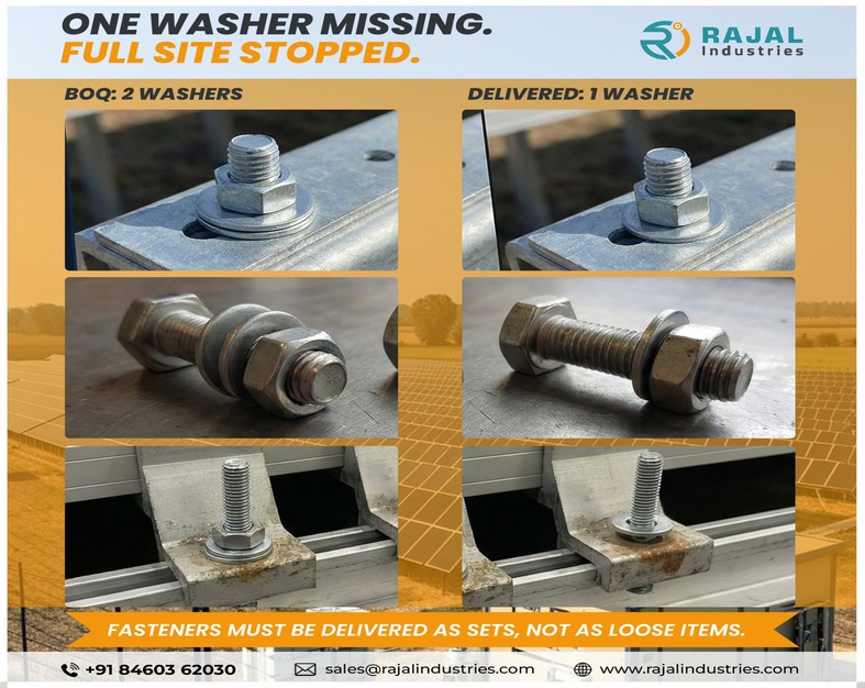 Why Missing Washers Delay Solar Projects More Than You Think