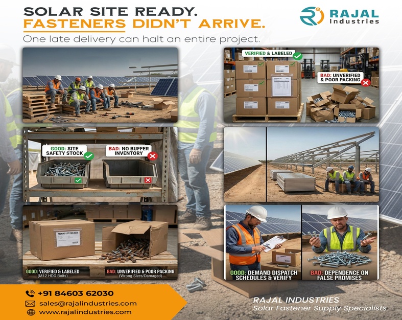 Fastener Delivery Delays in Solar Projects: The Hidden Reason Sites Stop