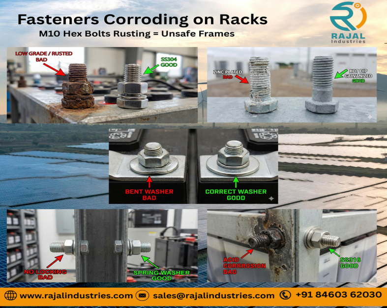 Battery Storage Fasteners Corroding? 5 Causes of M10 Hex Bolt Failure