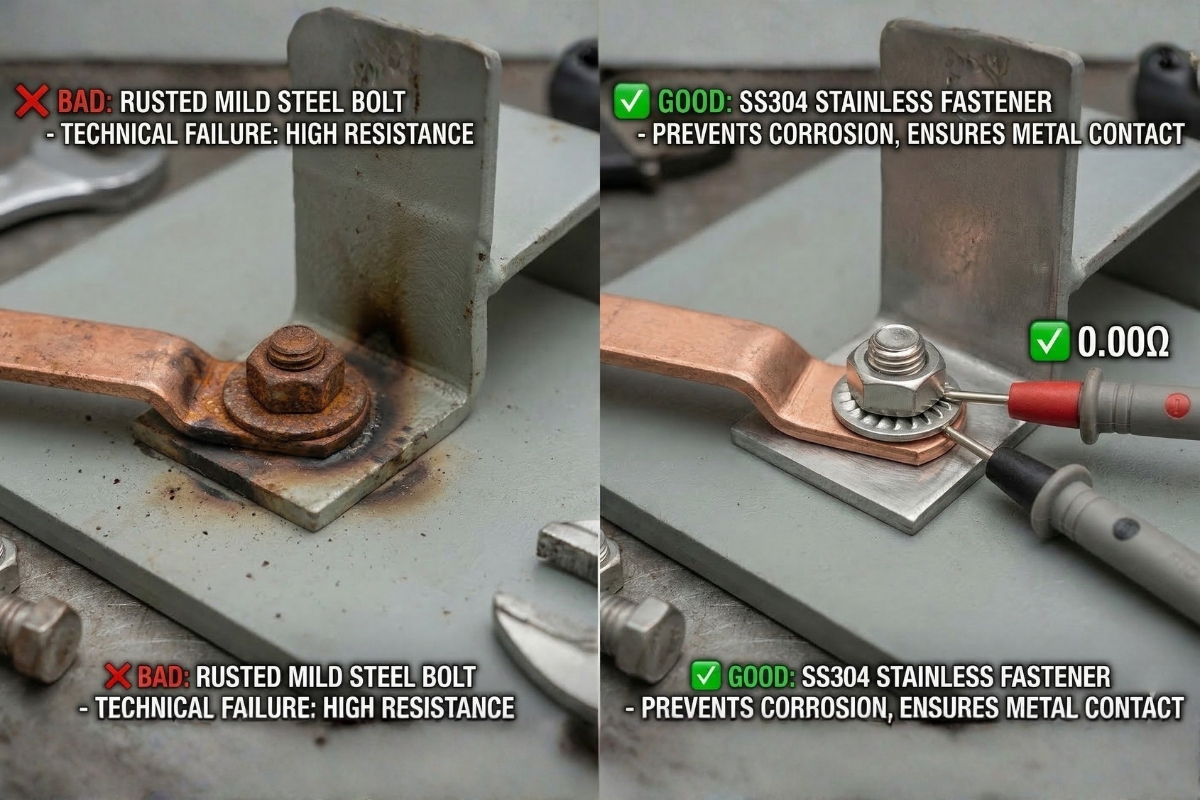 battery storage earthing
