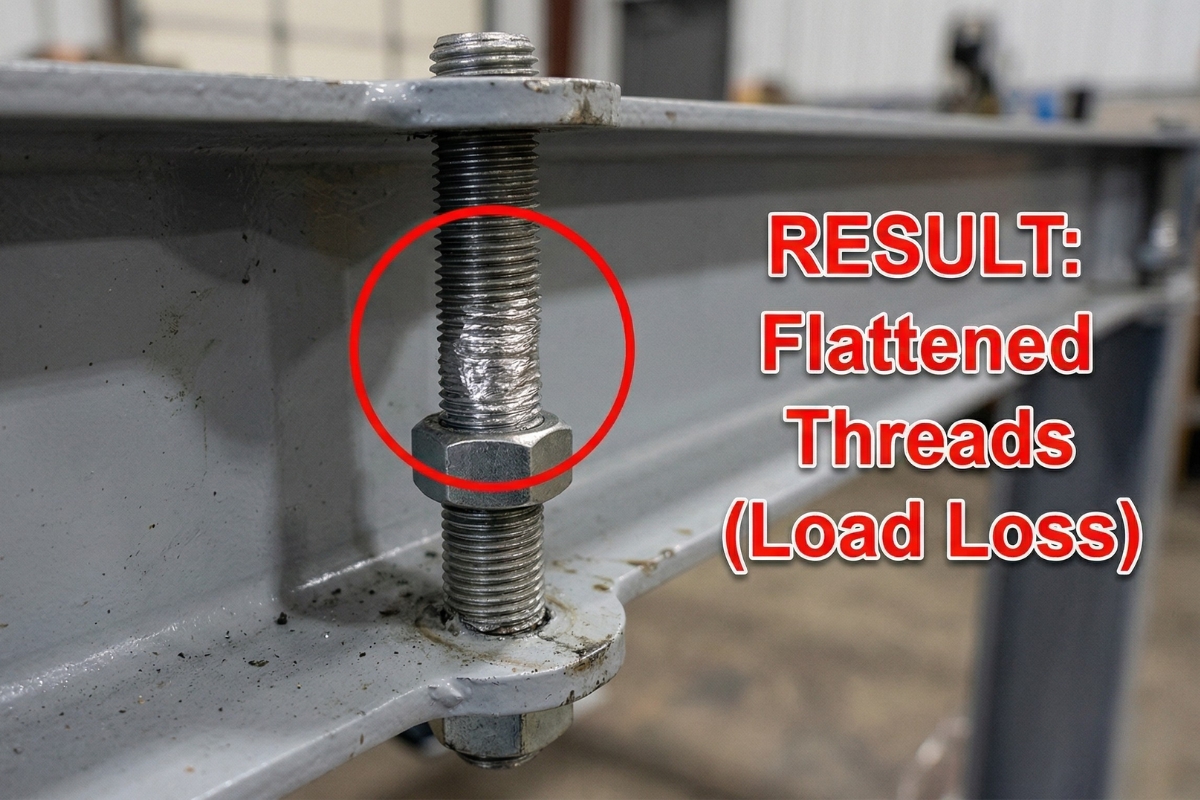 battery threaded rod failure