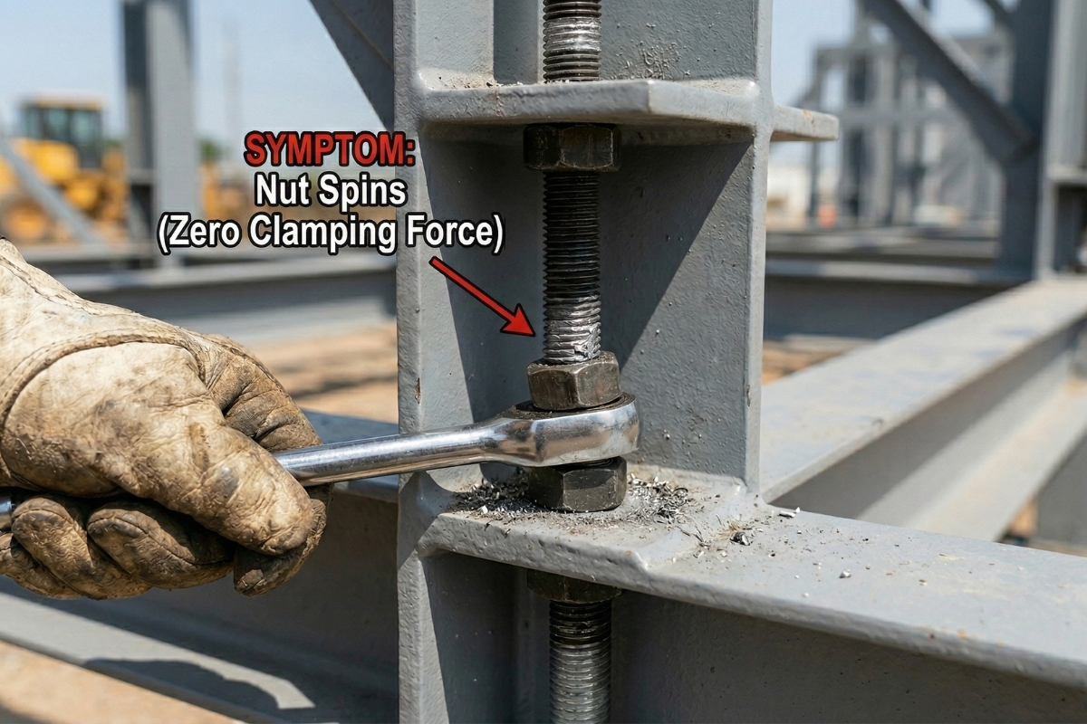 battery threaded rod failure