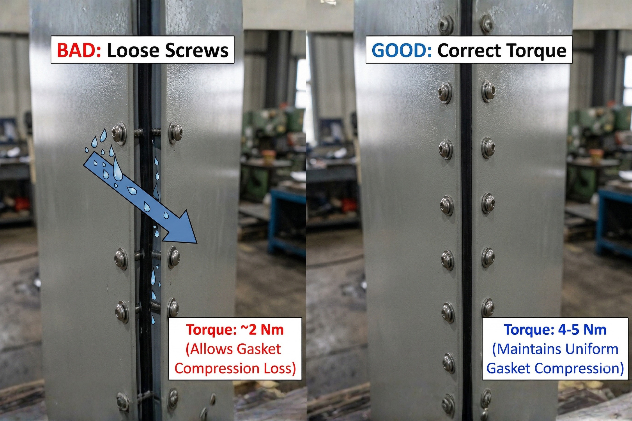 battery cabinet fasteners