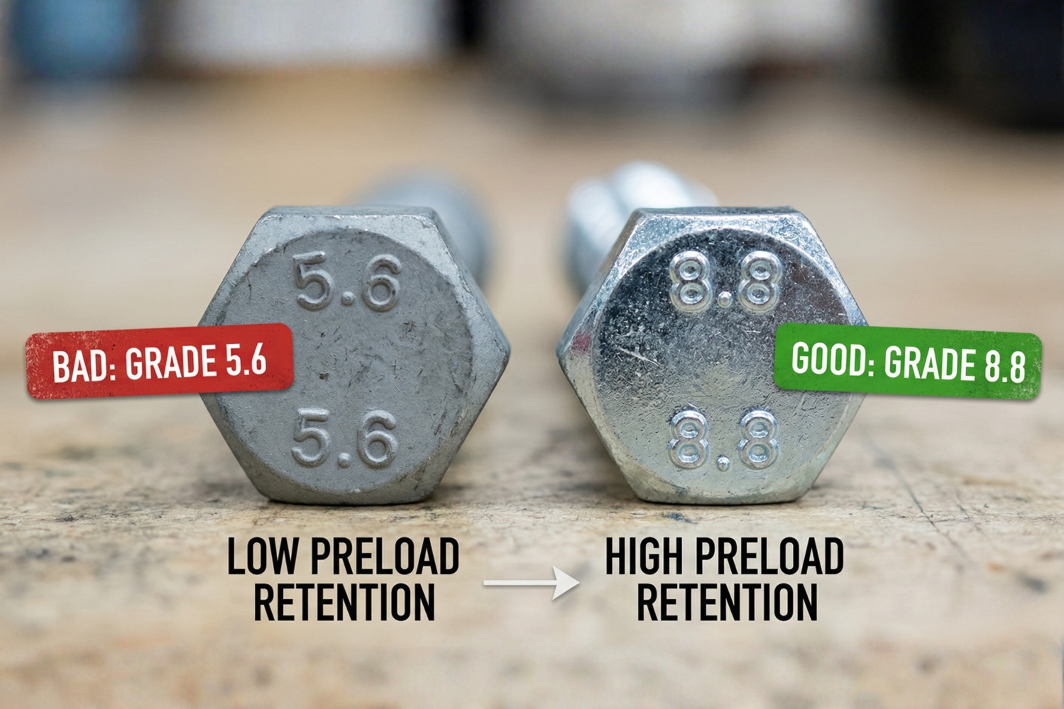 battery rack bolt grade