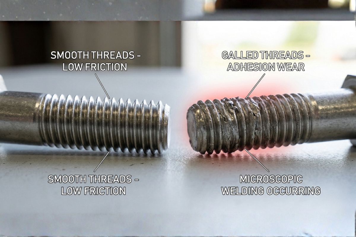  stainless fastener seizure