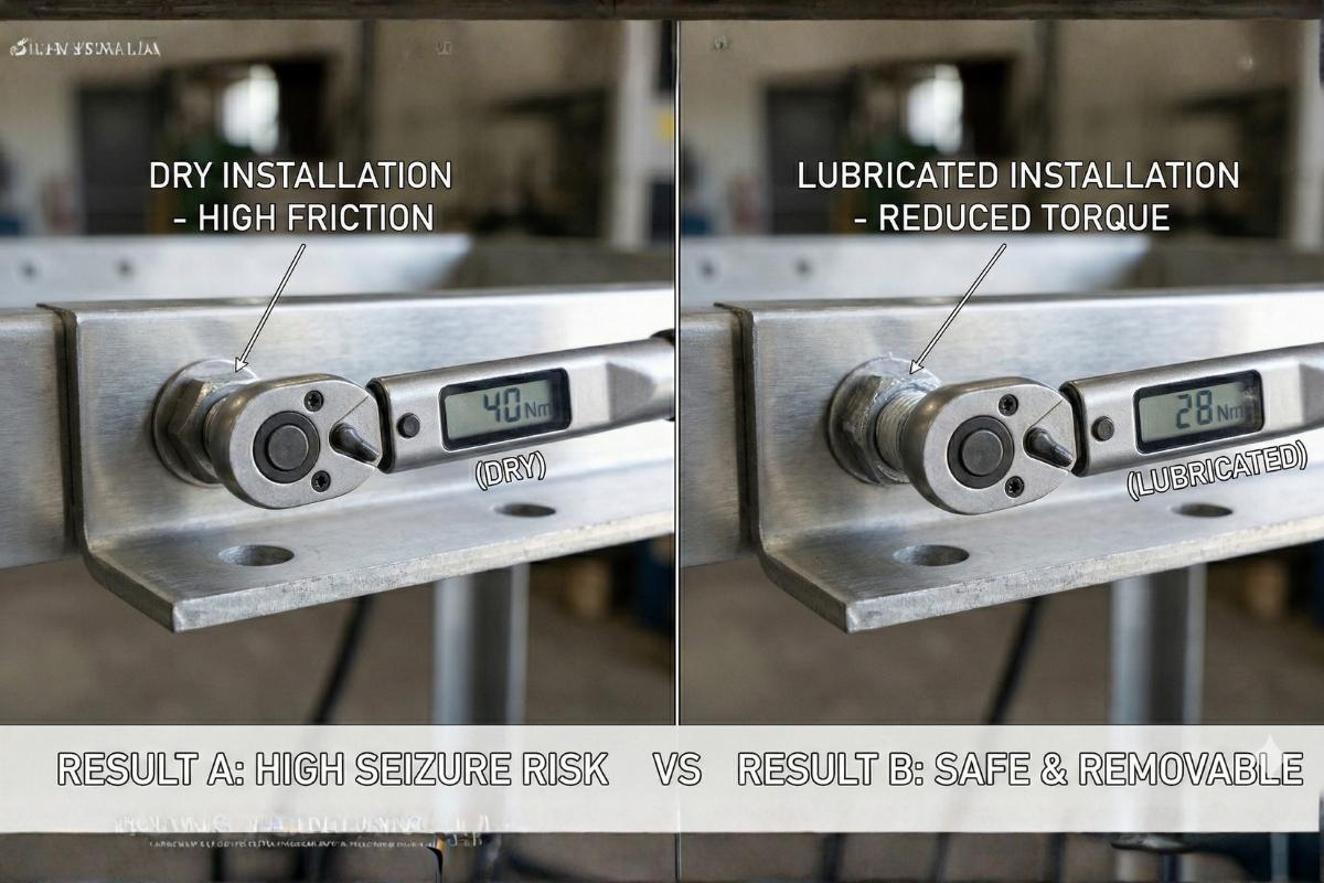  stainless fastener seizure
