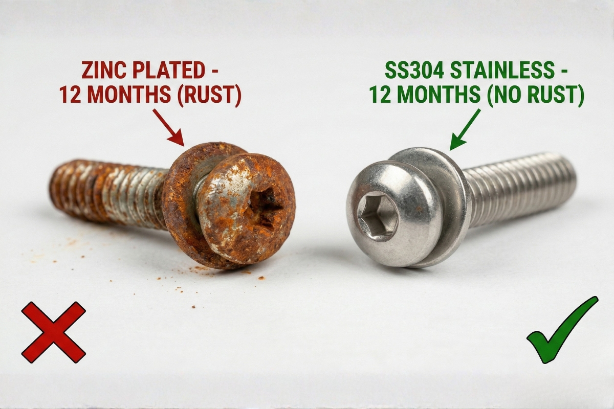 battery panel fasteners