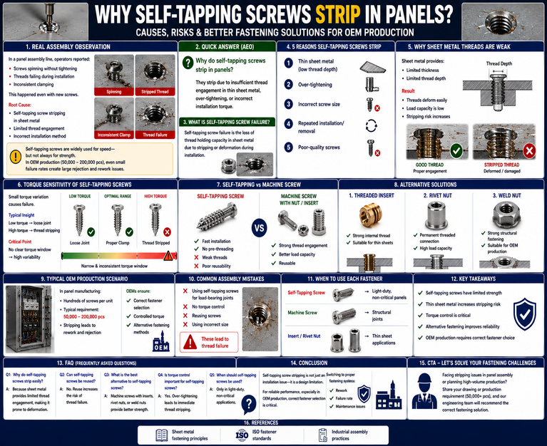 self tapping screws