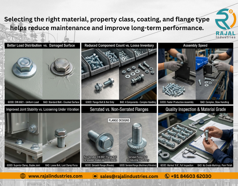Choosing the Right DIN 6921 Flange Bolt Matters