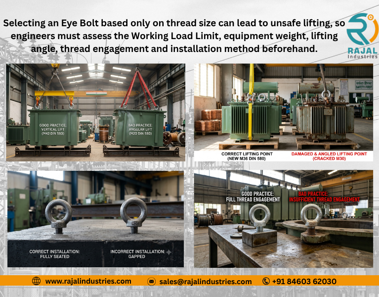 DIN 580 Eye Bolt Load Capacity, Dimensions & Specifications