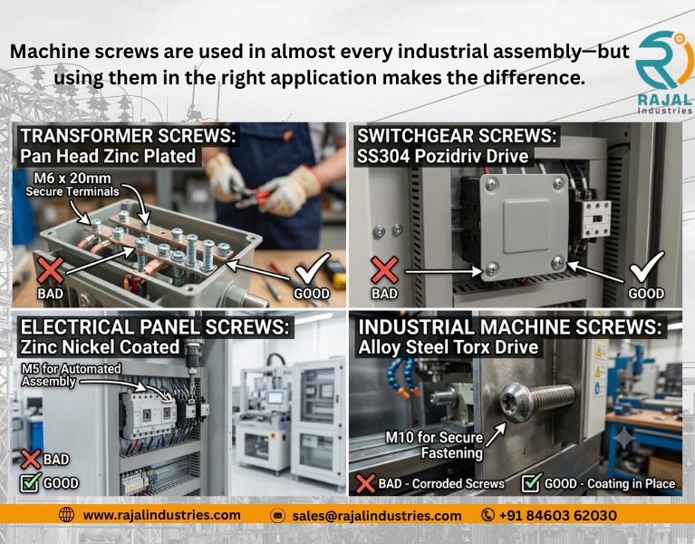 Complete Machine Screws Applications Guide for Industrial OEMs