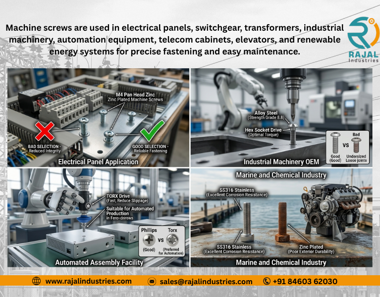 How to Select Machine Screws | Complete OEM Guide 2026