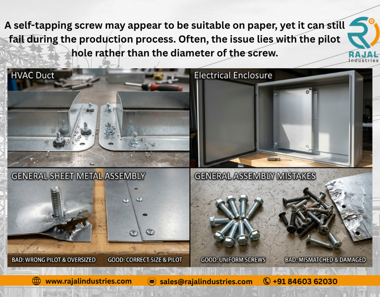 Self Tapping Screw Sizes & Specifications