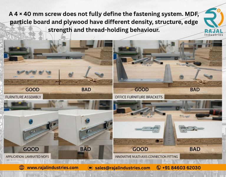 How to Select Chipboard Screws | MDF & Wood Guide