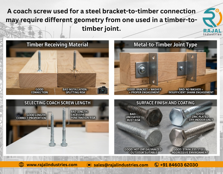 Coach Screw Guide: How to Select the Right Coach Screw