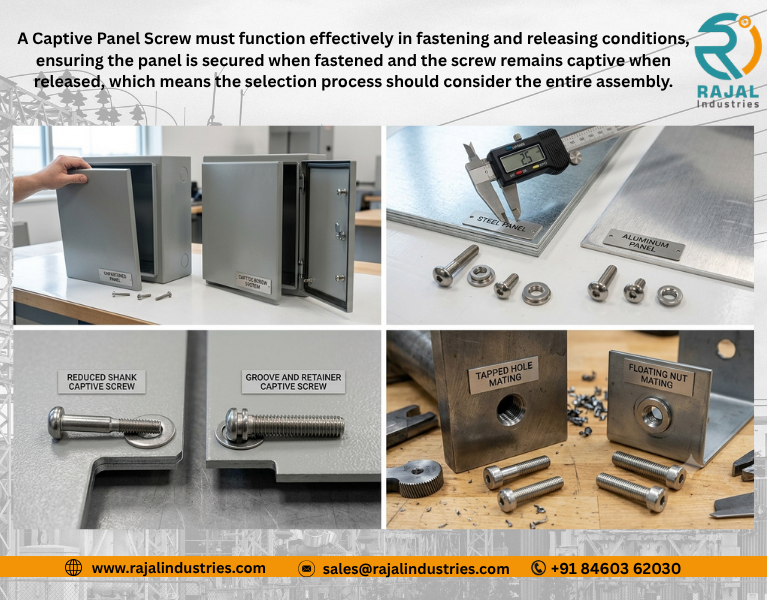 Essential Captive Panel Screw Selection Guide for OEM Equipment