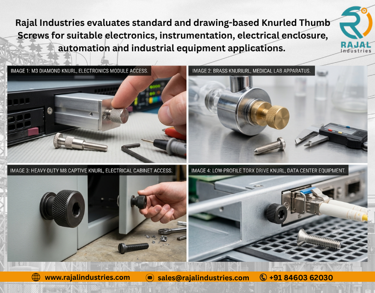 Trusted Knurled Thumb Screw Manufacturer in India for OEMs