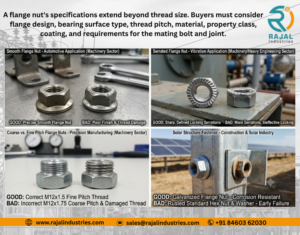 Trusted Flange Nut Manufacturer in India for OEM Buyers