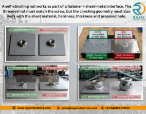 Trusted Self Clinching Nut Manufacturer in India for OEMs