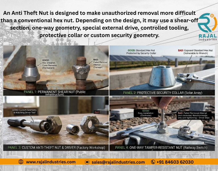 Best Anti Theft Nut Types & Security Applications Guide