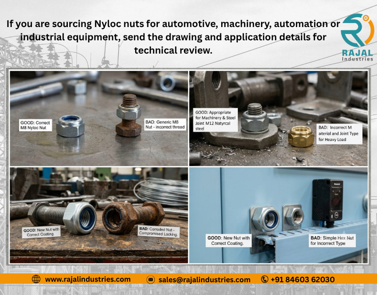 Complete Nyloc Nut Sizes & Nylon Insert Lock Nut Guide